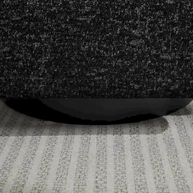 Modern Chenille Swivel Accent Chair – Inner Spring Cushion, 360° Rotation & Solid Wood Frame
