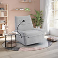 Power Recliner Chair with 360° Swivel, Glider & Rocker – Wireless Charging & Tufted Chenille