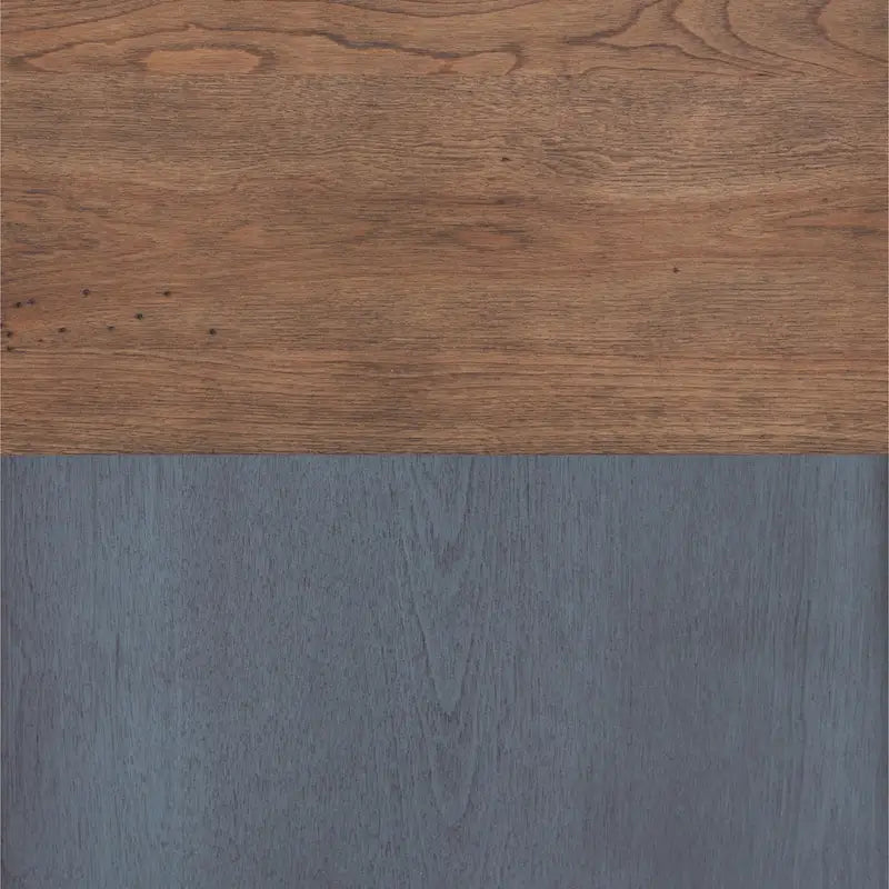 9-Drawer Solid Wood Dresser with Soft-Close Drawers — Corduroy Blue